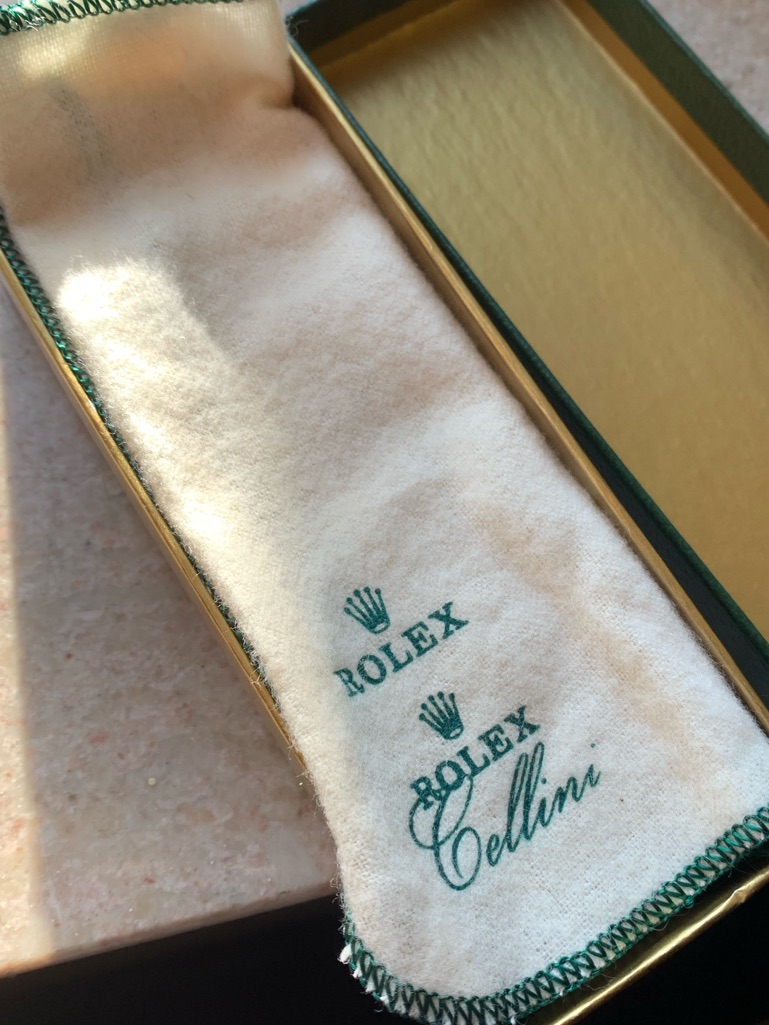 Rolex âCelliniâ Polishing Cloth And Box Rolex âCelliniâ Polishing Cloth And Box